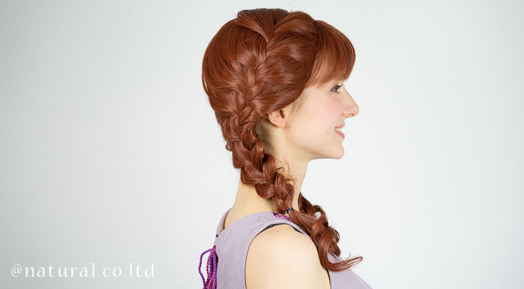 着用ウィッグカラー:アプリコット#13 Slide image