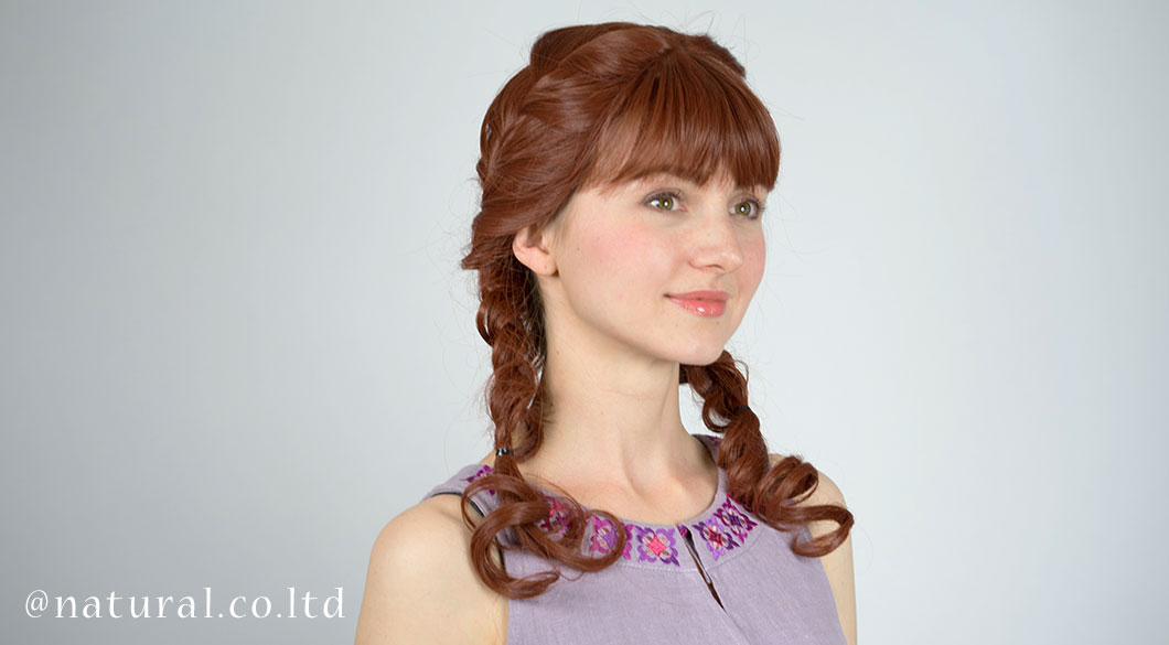 着用ウィッグカラー:アプリコット#13 Slide image