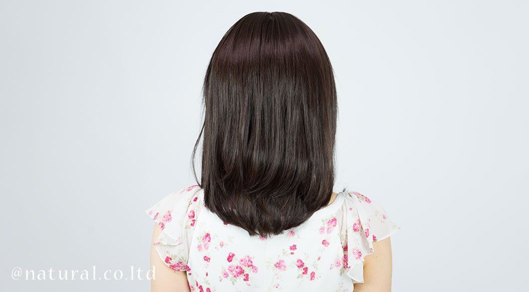 着用ウィッグカラー:ライトブラウン#4 Slide image