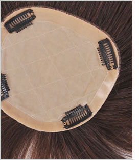 自毛で作る大き目ヘアピース　地毛で作成する頭頂部ウィッグ　激安かつら