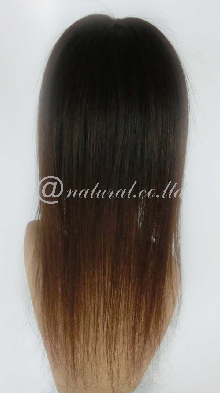 自毛で作るウィッグ